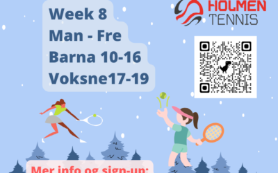 VinterferieTennis Påmelding Frist fredag 16.2.