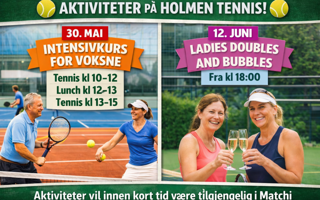 Doubles & Bubbles og intensivkurs for voksne